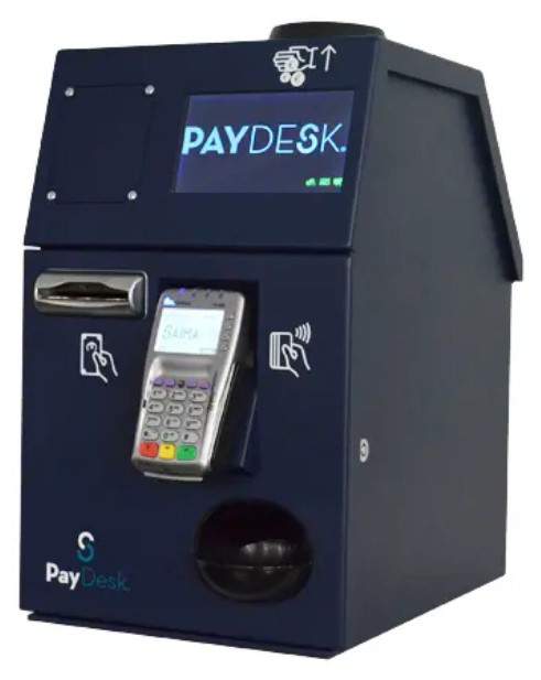 Monnayeur automatique PayDesk Saimasystems